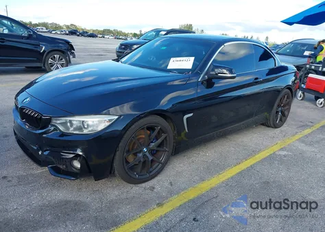 2015 BMW 428I z USA, uszkodzony, nr VIN WBA3V5C55FP751563
